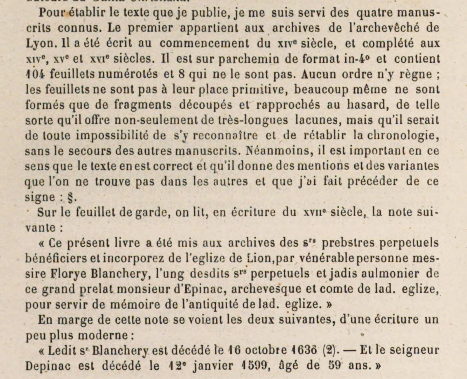 Obituaire de Lyon : 10 faits fascinants sur ce texte médiéval