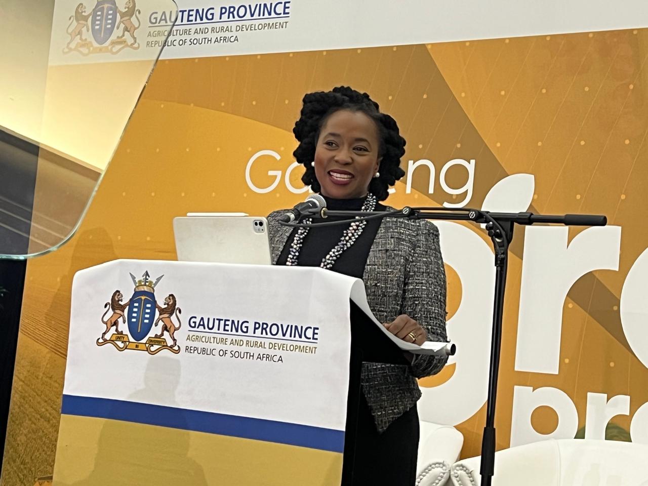 Vuyiswa Ramokgopa speaks at agro-processing expo"