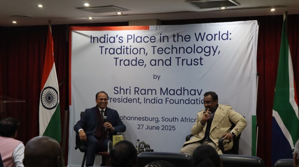 Ram Madhav Urges Indian South Africans to Strengthen Ties with Emerging Economic Powerhouse