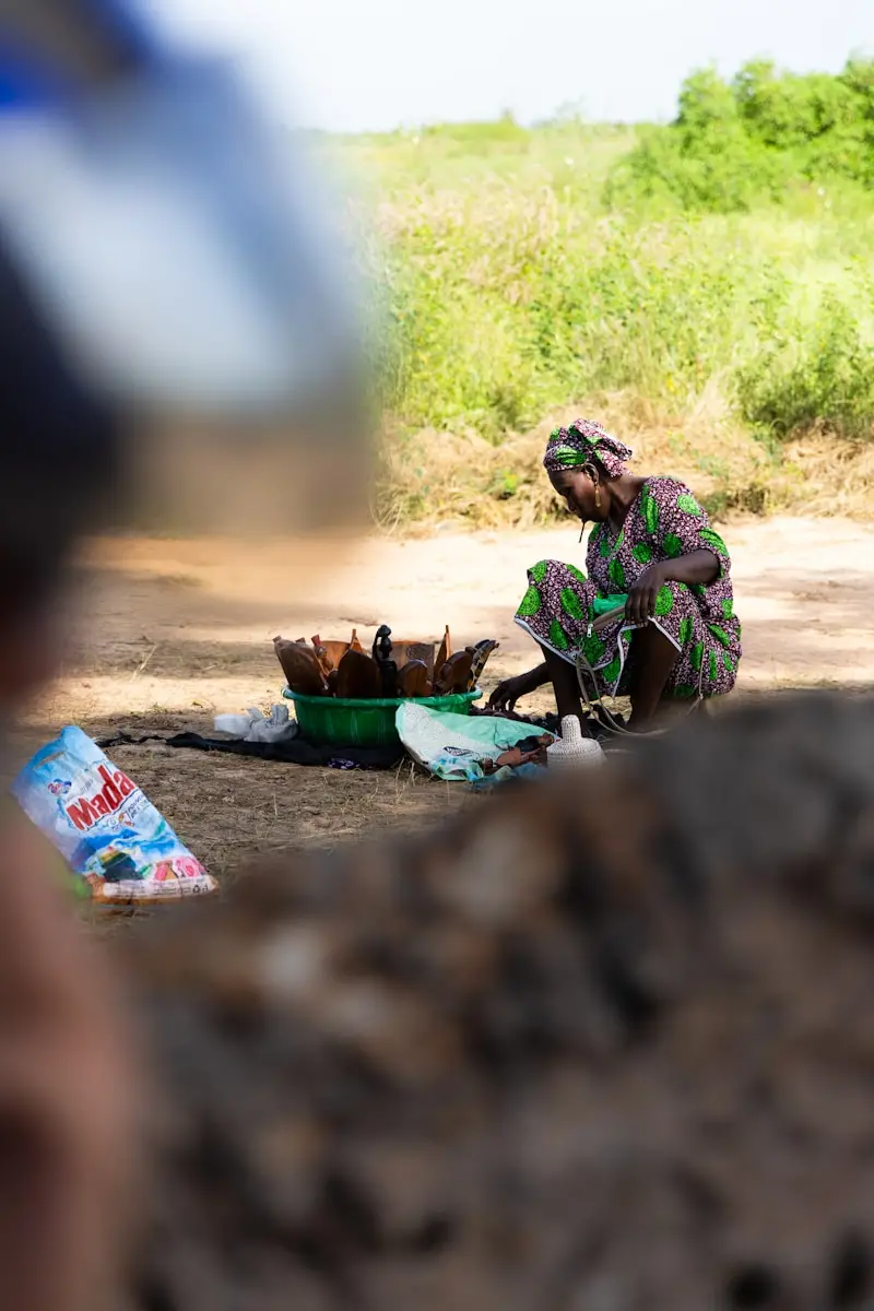 La veuve d'un soldat nigérian et le bois de chauffe — pauvreté et résilience
