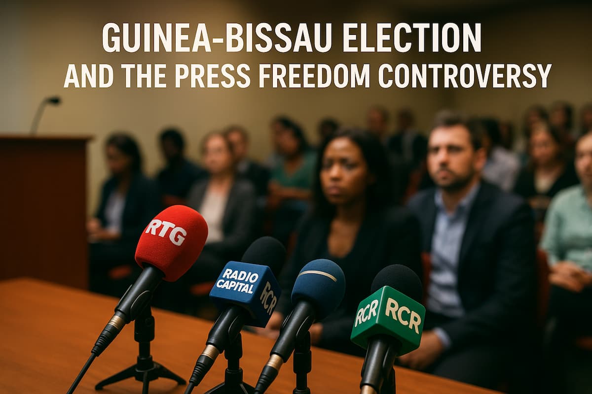 Guinea-Bissau election: Radio Stations Banned in Shocking Decision