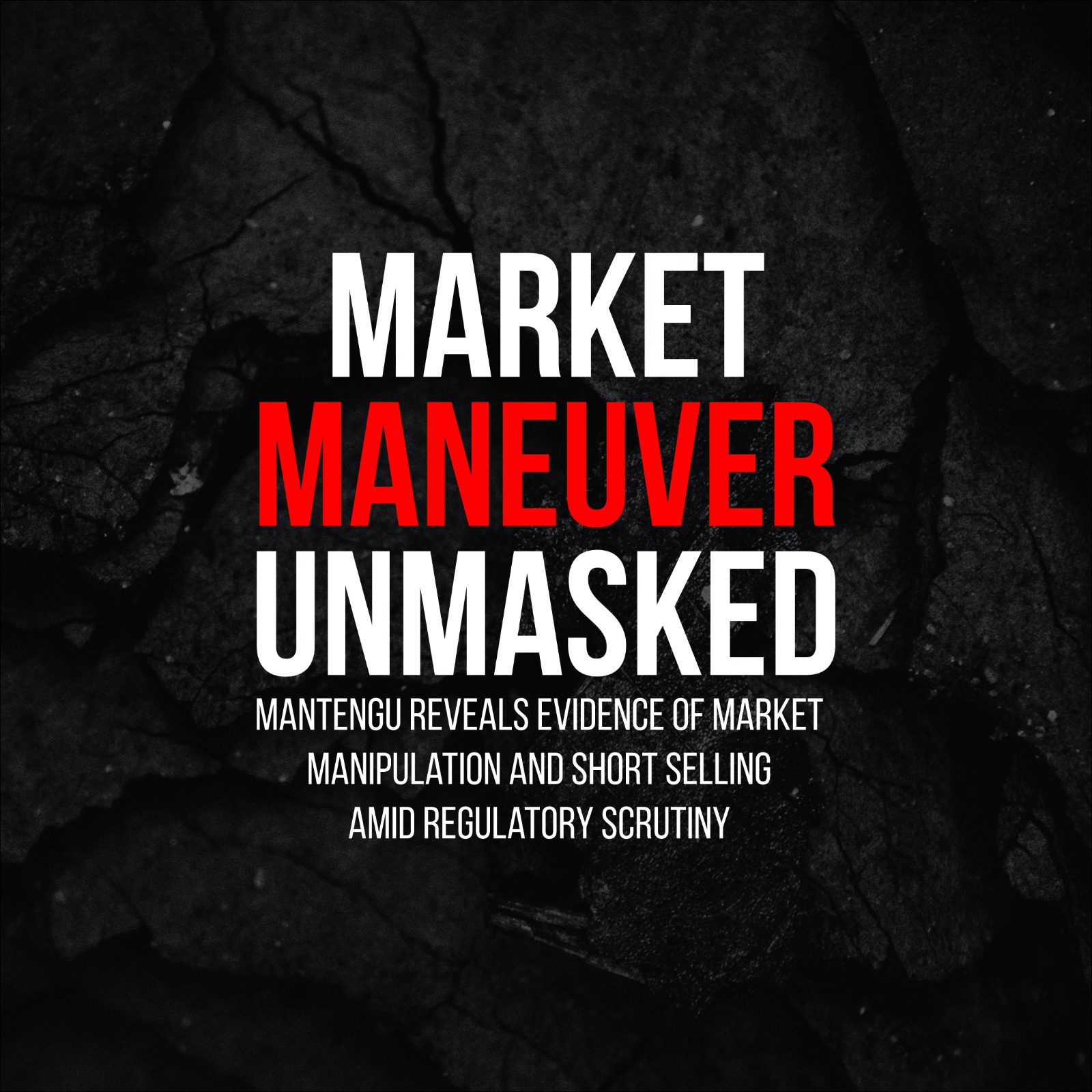 Mantengu Unveils Market Manipulation Proof Amid Hawks Complaint, JSE Transparency Concerns, and Revealing Video Evidence of Short Selling.