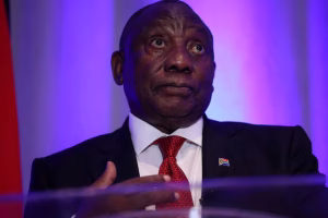 South African President Cyril Ramaphosa