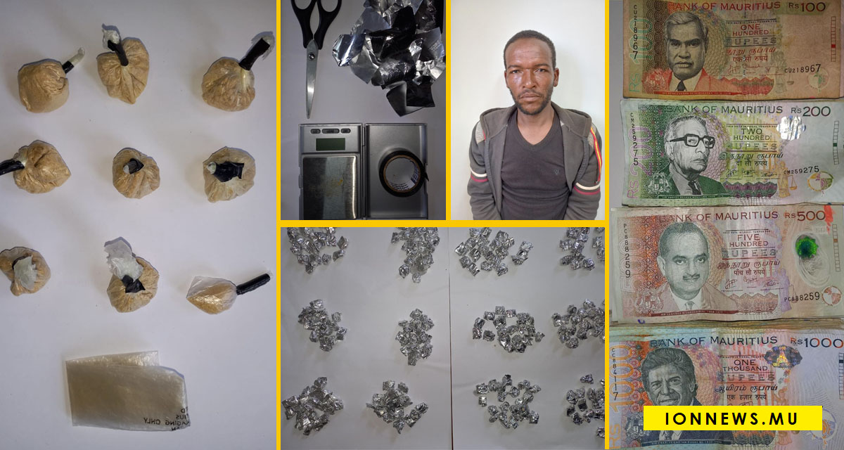 Trafic de drogue Maurice : 3 000 doses d’héroïne saisies choc