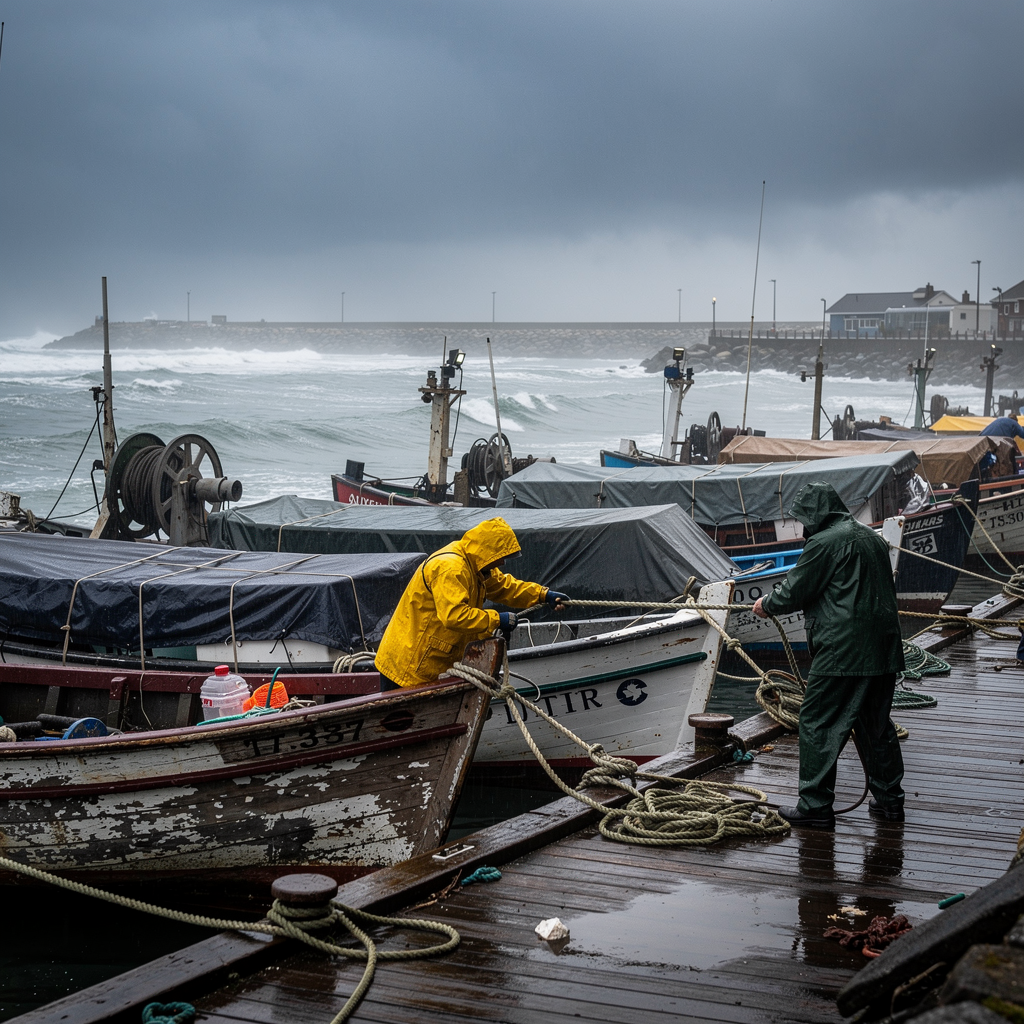 Cold front brings rain and wind to Mascareigne coasts