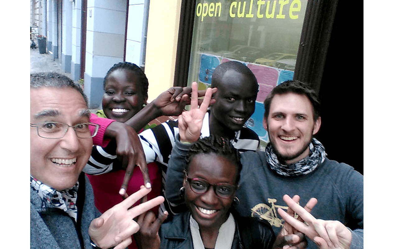 Digital activists from South Sudan visiting Berlin for re:publica