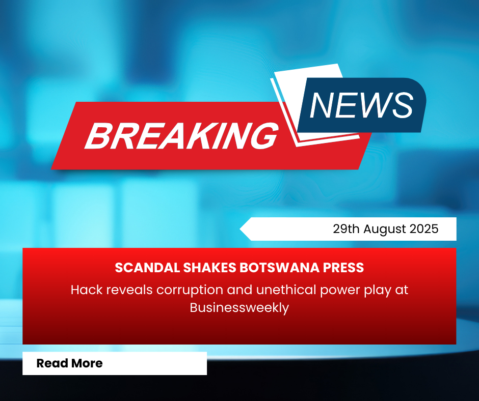 Des hackers dévoilent un réseau de manipulation orchestré par le journal Businessweekly au Botswana